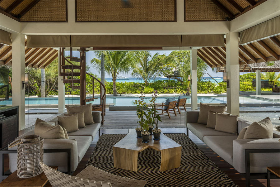 四季兰达吉拉瓦鲁 - 双卧皇家海滩别墅图片1 - Four Seasons Landaa Giraavaru Two-Bedroom Royal Beach Villa Photo 1