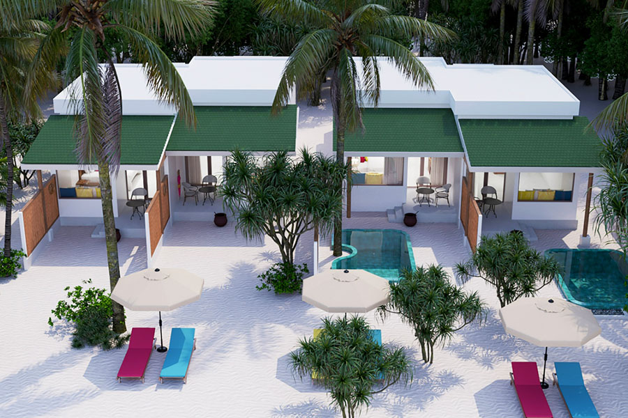 奥露哈林吉利 -  豪华海滩别墅 - 带泳池图片1 - OBLU NATURE HelenGeli Deluxe Beach Villa with Pool Photo 1