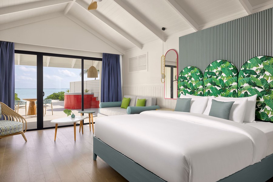 别墅公园岛（太阳岛） - 按摩浴缸沙滩别墅图片1 - Villa Park, Sun Island Beach Villa with Whirlpool Photo 1