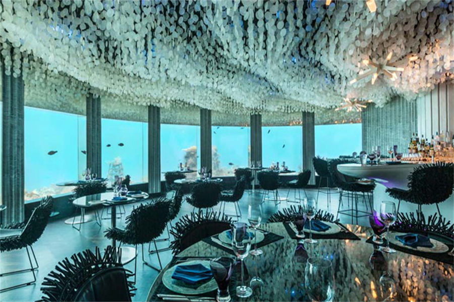 尼亚玛 - 水下餐厅图片1 - Niyama Private Islands Maldives Subsix Photo 1