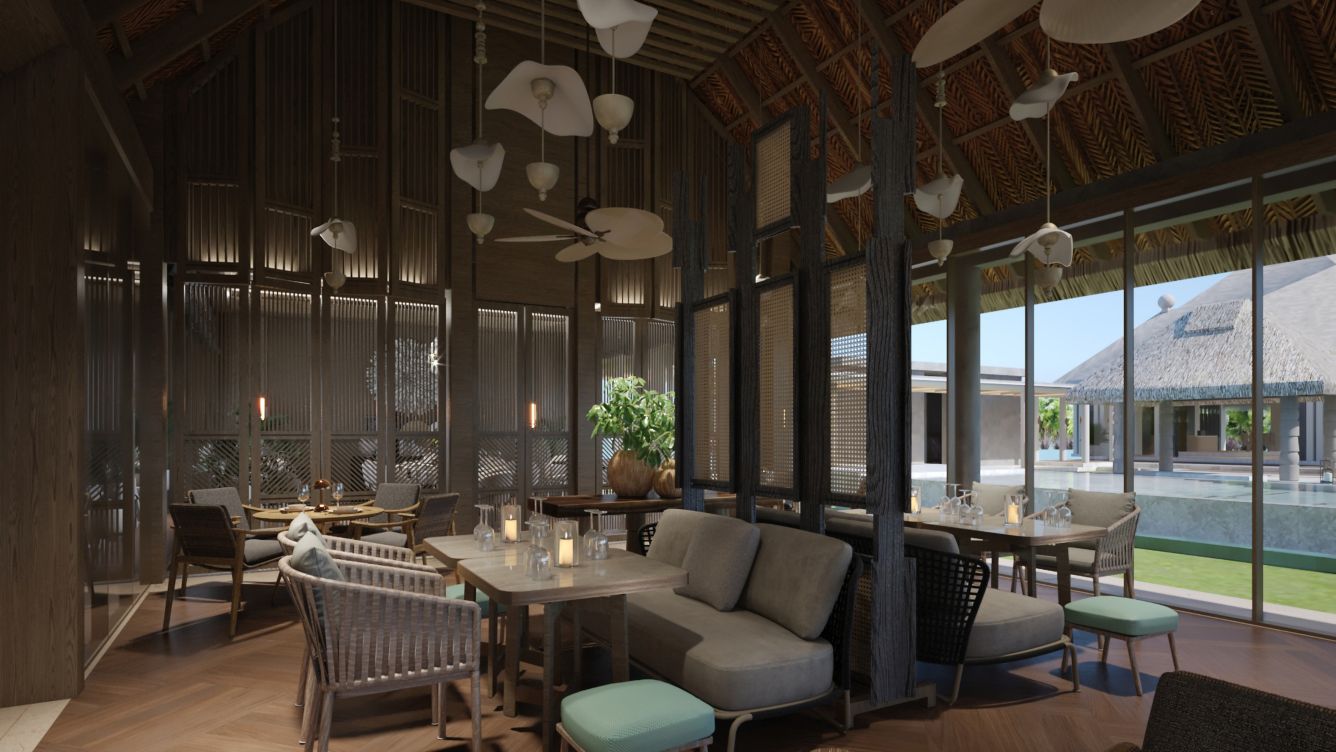 JW 万豪卡夫餐厅 - 丽娃餐厅 - JW Marriott Maldives Kaafu Atoll Island Resort Restaurant