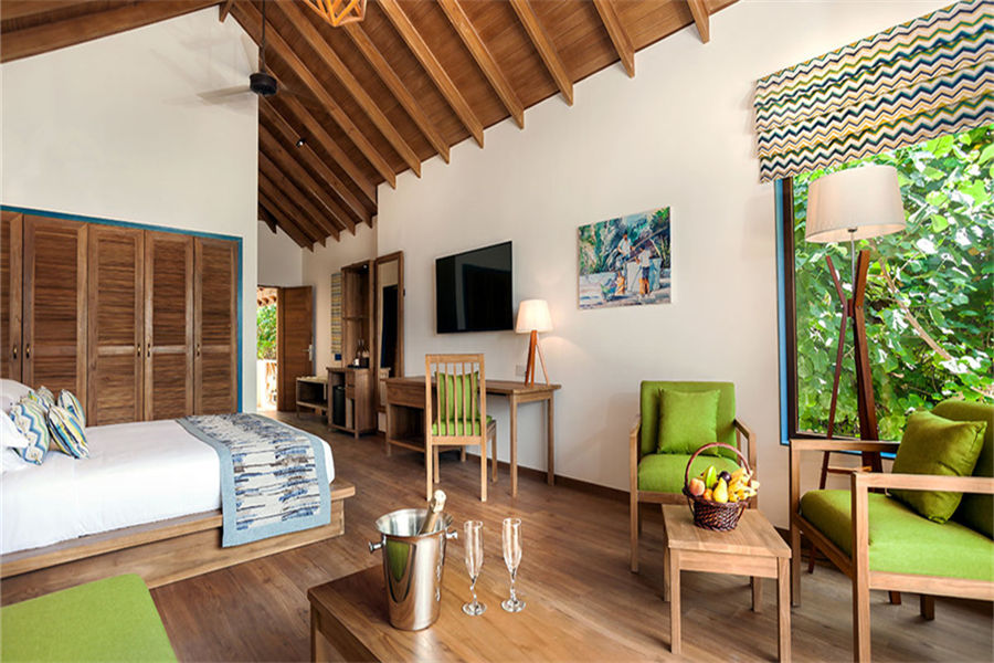 瑞提法鲁 - 豪华海滩别墅图片2 - Reethi Faru Resort Deluxe Beach Villa Photo 2