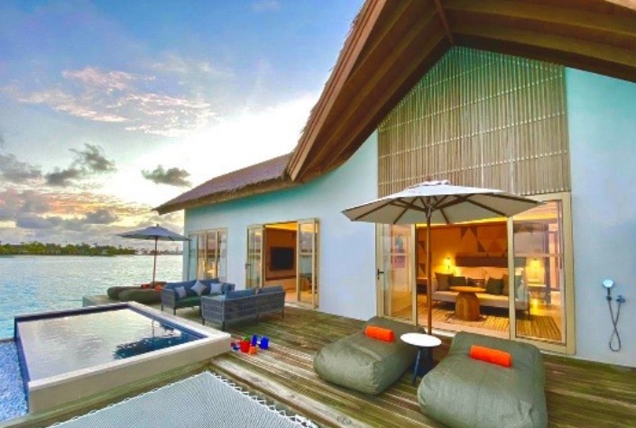 硬石 - 2卧皇家水上泳池别墅图片1 - Hard Rock Hotel Maldives The Royal Pool Villa Photo 1