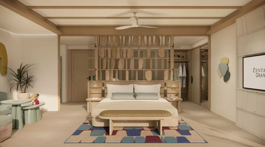 盛泰乐中央至尊 - 单卧日落水上泳池别墅图片2 - Centara Grand Lagoon One-Bedroom Sunset Overwater Pool Villa Photo 2