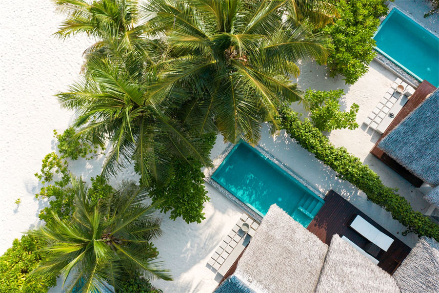 瑰宝 - 泳池沙滩别墅图片2 - Heritance Aarah Maldives Luxury Resort Pool Beach Villa Photo 2