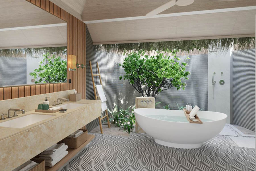六善肯尼呼拉 - 沙滩泳池别墅图片2 - Six Senses Kanuhura Beach Villa With Pool Photo 2