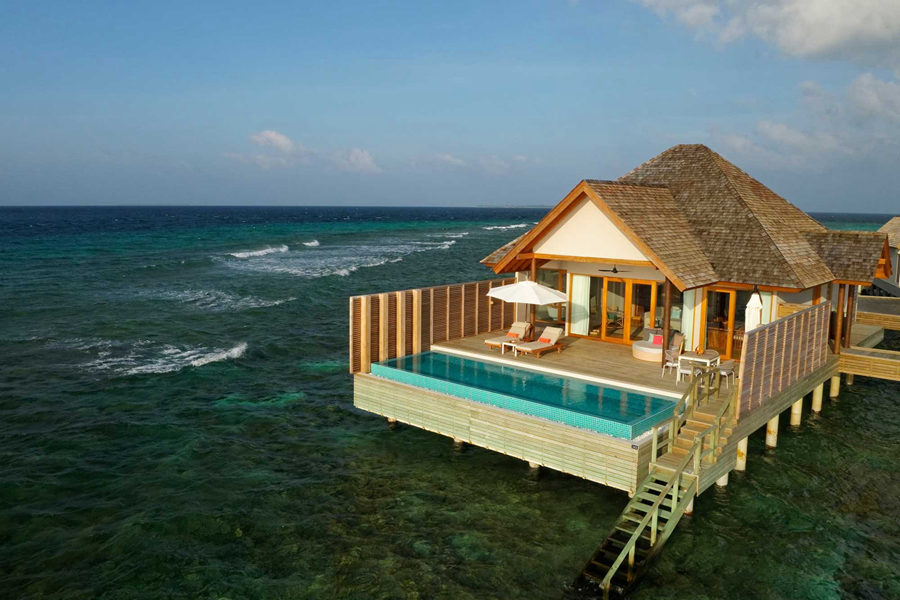 翡翠法鲁富士 - 豪华水上泳池别墅图片1 - Emerald Faarufushi Resort & Spa Superior Water Villas with Pool Photo 1