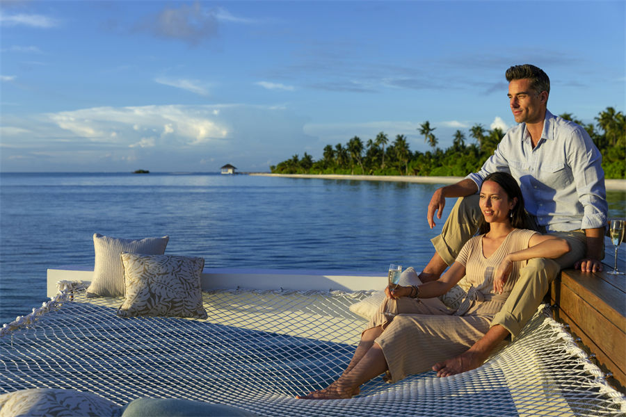 铂尔曼  - 日落酒廊图片3 - Pullman Maldives Maamutaa Resort Saffron Affair Photo 3
