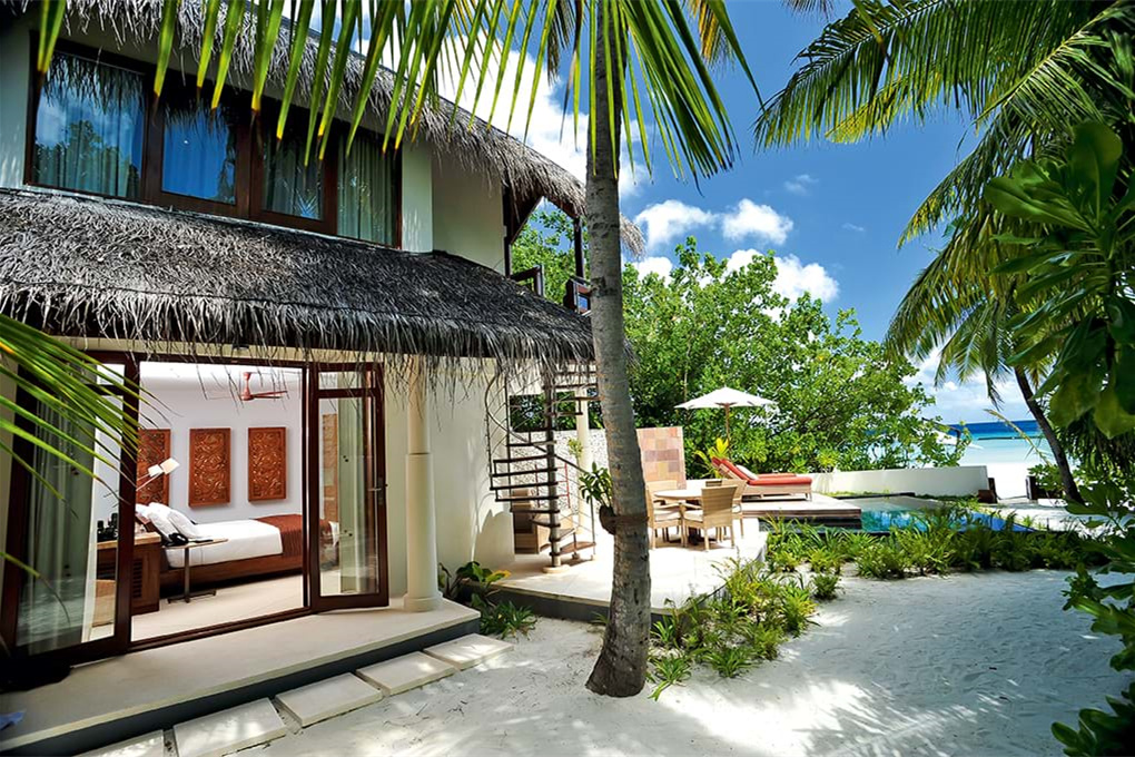 哈拉薇利 - 双层沙滩别墅（双卧）图片2 - Constance Halaveli Resort Maldives Double Storey Beach Villa Photo 2
