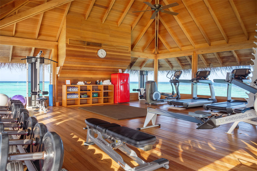 芙花芬 - 海景健身房图片1 -  Huvafen Fushi Spa Resort Maldives GYM Photo 1