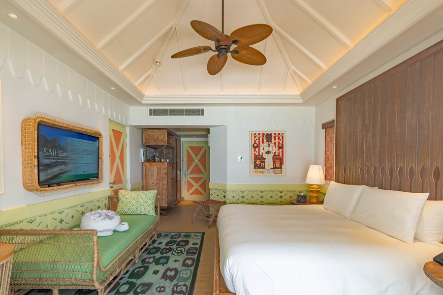 塞伊（希尔顿格芮） - 天空家庭客房图片4 - SAii Lagoon Maldives, Curio Collection by Hilton Sky Family Room Photo 4