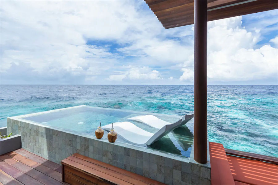柏悦哈达哈 - 日落水上泳池别墅图片4 - Park Hyatt Maldives Hadahaa Overwater Sunset Pool Villa Photo 4
