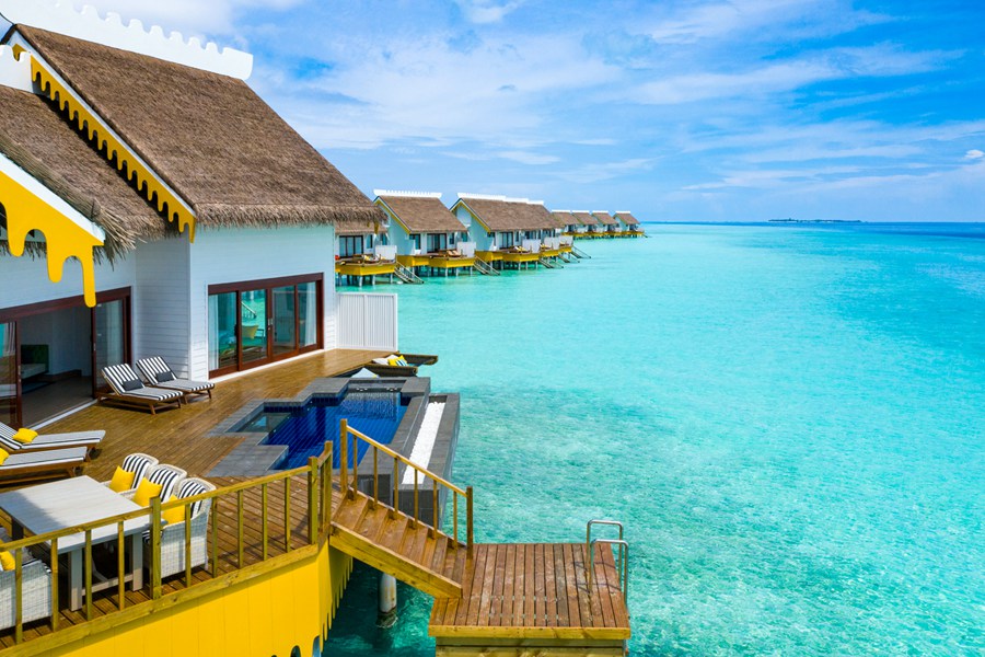 塞伊（希尔顿格芮） - 双卧水上泳池别墅图片2 - SAii Lagoon Maldives, Curio Collection by Hilton Two Bedroom Overwater Pool Villa Photo 2