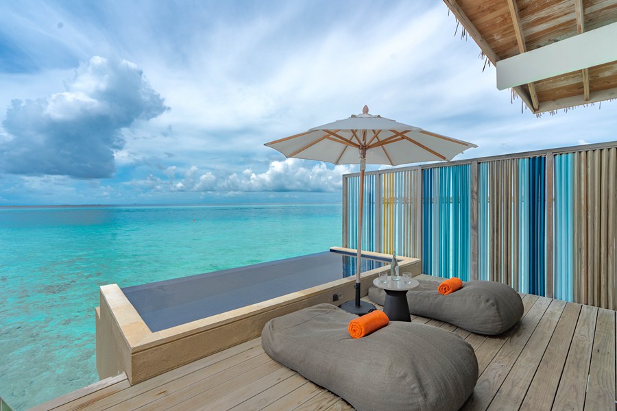 硬石 - 钻石水上泳池别墅图片2 - Hard Rock Hotel Maldives Diamond Overwater Pool Villa Photo 2
