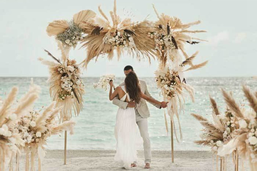 柏典 - 蜜月和婚礼图片4 - Patina Maldives Wedding Honeymoon Photo 4