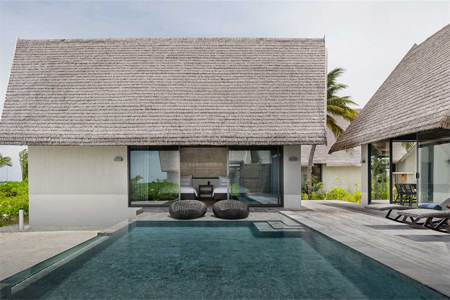 马蒂富士私人岛 - 双卧宁静泳池别墅 图片1 - Madifushi Private Island Two-Bedroom Serene Pool Villa Photo 1