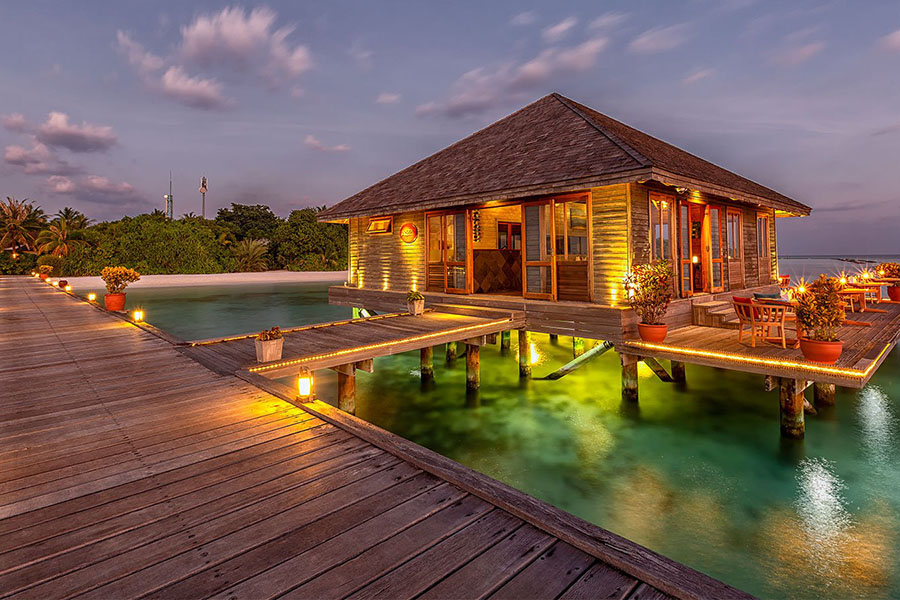 卡曼都岛 - Aqua 餐厅图片2 - Komandoo Maldives Island Resort & Spa Aqua Restaurant Photo 2