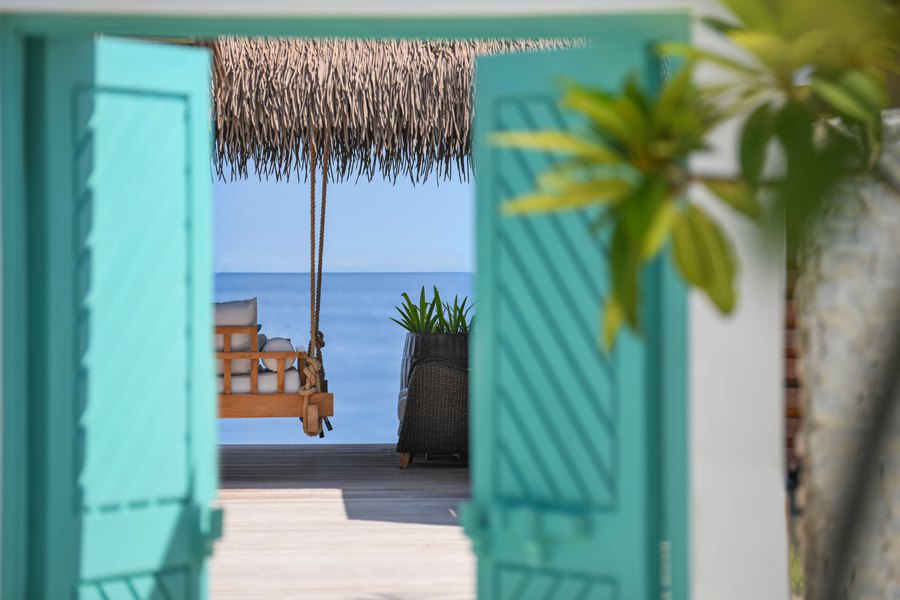 华尔道夫 - 礁湖泳池别墅（双床）图片2 - Waldorf Astoria Maldives Ithaafushi  Two Queen Bedded Reef Villa with Pool Photo 2