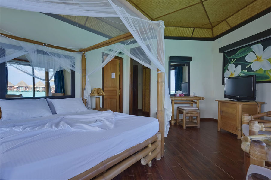 蓝色美人蕉 - 水上小屋图片3 - Thulhagiri Island Resort  Water Bungalow Photo 3