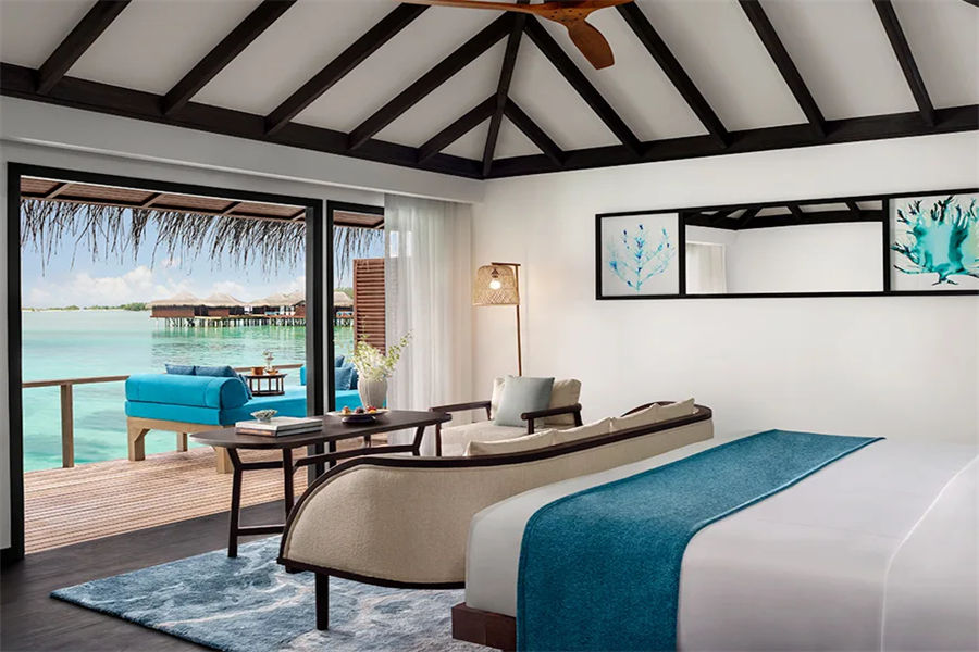 安纳塔拉薇利 - 水上别墅图片1 - Anantara Veli Resort Maldives Over Water Villa Photo 1