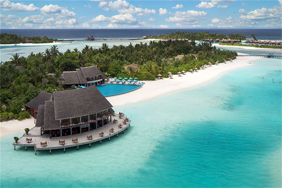 安纳塔拉笛古 - 泳池餐吧图片1 - Anantara Dhigu Resort & Spa Aqua Photo 1
