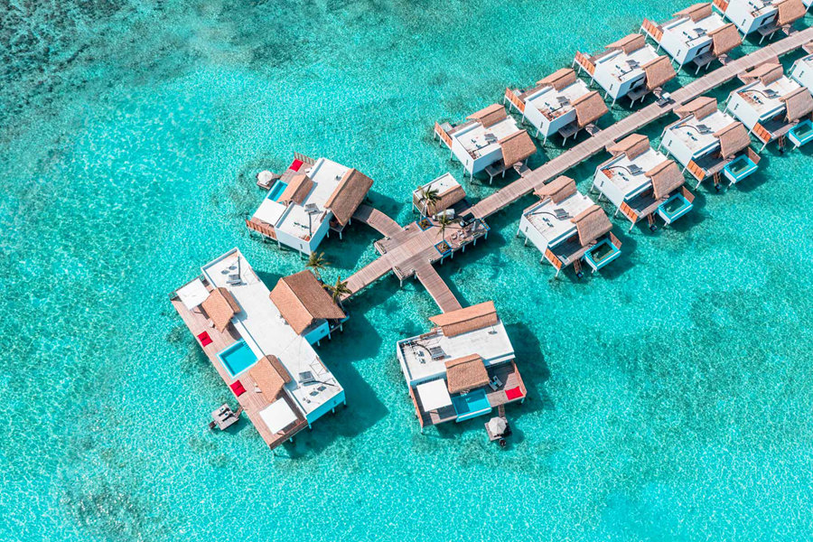 翡翠法斯曼度 - 豪华水上泳池别墅图片2 - Emerald Maldives Resort & Spa  Superior Water Villa with Pool Photo 2