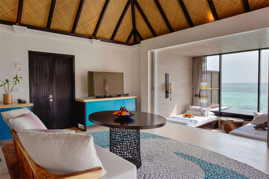 四季库达呼拉 - 家庭水上泳池别墅(日出) 图片4 - Four Seasons Resort Maldives at Kuda Hura Sunrise Family Water Villa With Pool Photo 4