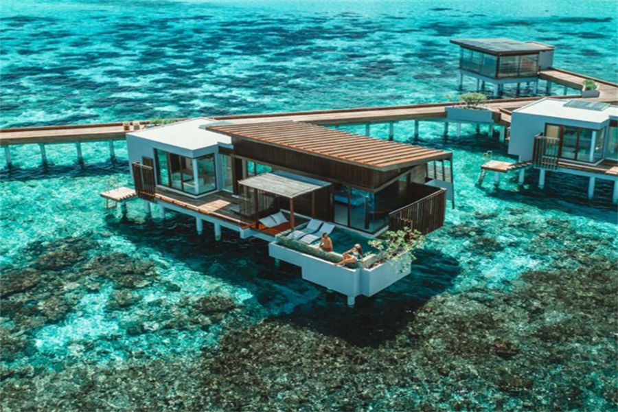 柏悦哈达哈 - 日落水上泳池别墅图片1 - Park Hyatt Maldives Hadahaa Overwater Sunset Pool Villa Photo 1