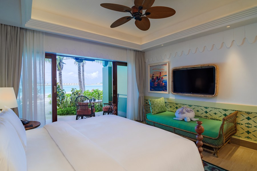 塞伊（希尔顿格芮） - 海滩客房图片3 - SAii Lagoon Maldives, Curio Collection by Hilton Beach Room Photo 3