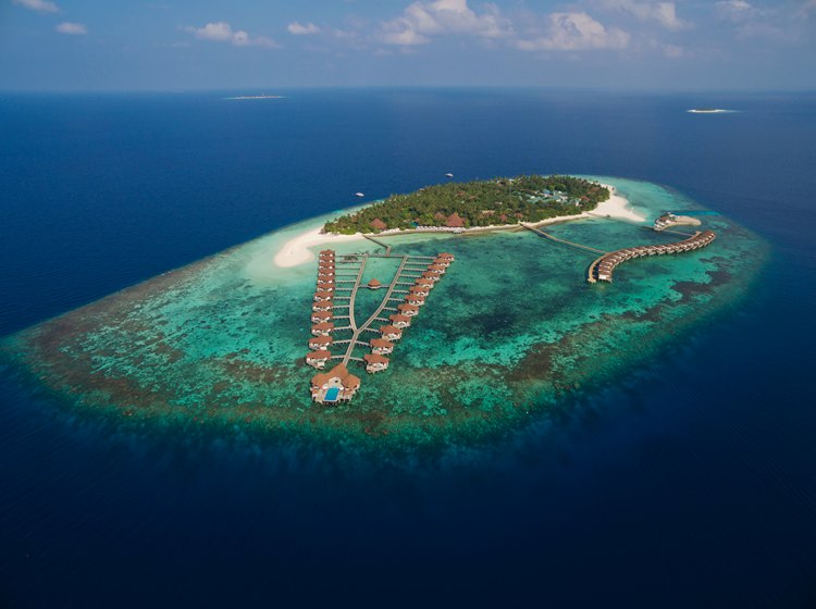鲁滨逊马尔代夫度假村全景 - Robinson Club Maldives Maldives Resort