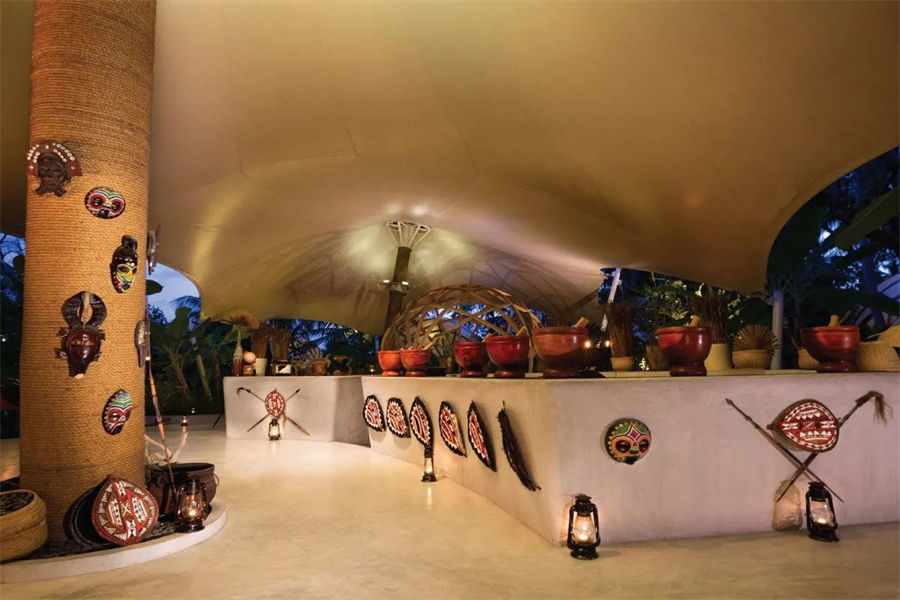 尼亚玛 - 非洲餐厅图片4 - Niyama Private Islands Maldives Tribal Photo 4