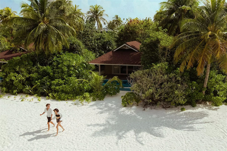 芙拉瓦希 - 泻湖沙滩泳池别墅图片1 - The Standard，Huruvalhi Maldives  Lagoon Beach Pool Villa Photo 1