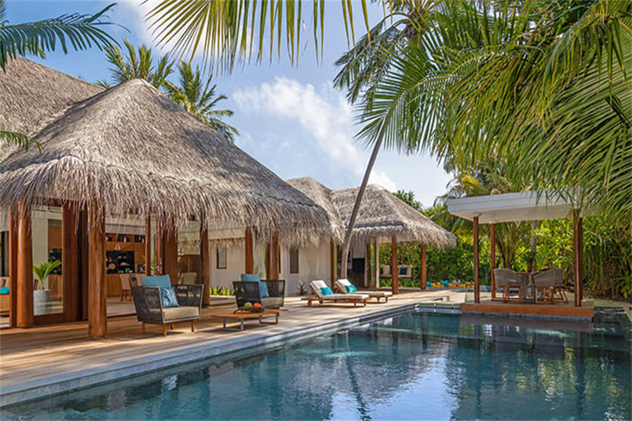 安纳塔拉吉哈瓦岛 - 两卧室海滩泳池住宅图片1 - Anantara Kihavah Villas Two Bedroom Beach Pool Residence Photo 1