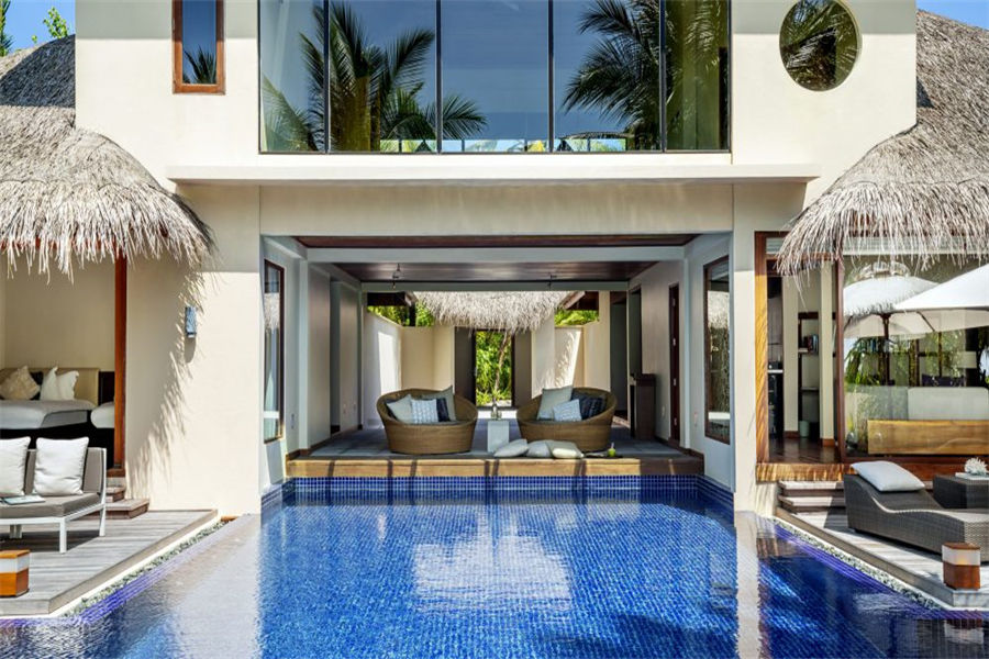 芙花芬 - 三卧室海滩泳池阁图片2 -  Huvafen Fushi Spa Resort Maldives Three-Bedroom Beach Pavilion With Pool Photo 2
