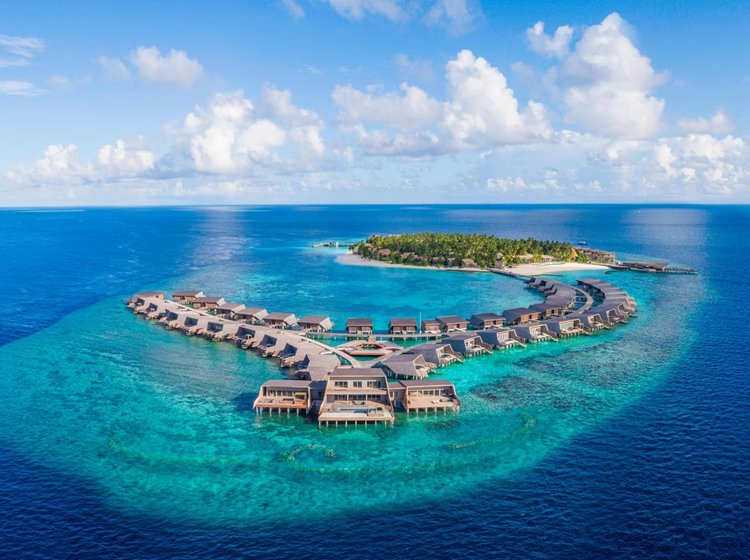 瑞吉马尔代夫度假村全景 - The St. Regis Maldives Vommuli Resort Maldives Resort
