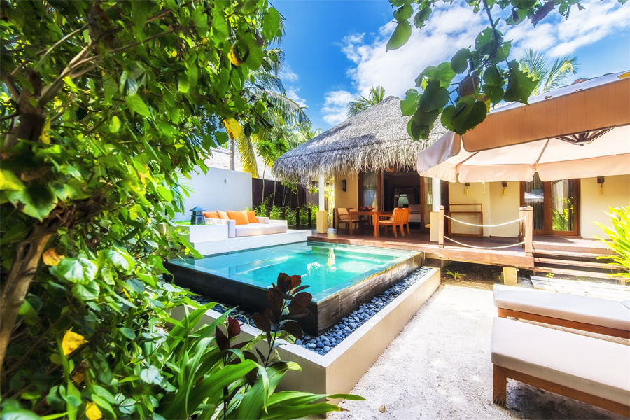 阿雅达 - 家庭沙滩泳池套房(双卧) 图片1 - Ayada Maldives Family Beach Suite with Pool (2 bedrooms) Photo 1