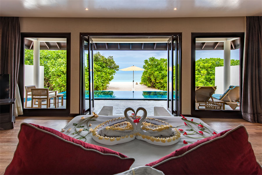 卡尼富士 - 日落沙滩泳池别墅图片2 - Atmosphere Kanifushi Maldives Sunset Beach Villa With Pool Photo 2