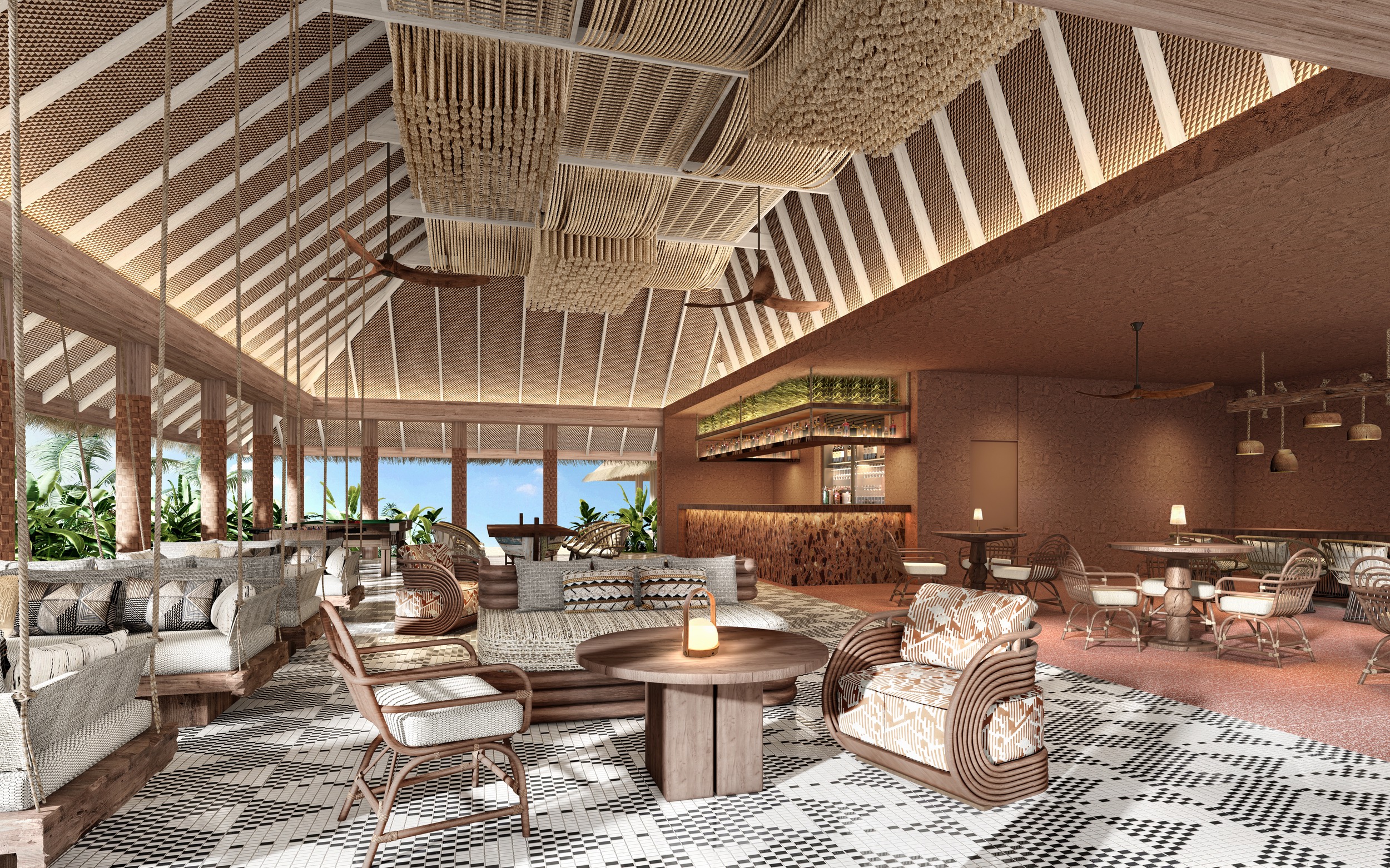 费杜岛/都喜D2餐厅 - Cocoon 咖啡吧 - DusitD2 Feydhoo Maldives Restaurant