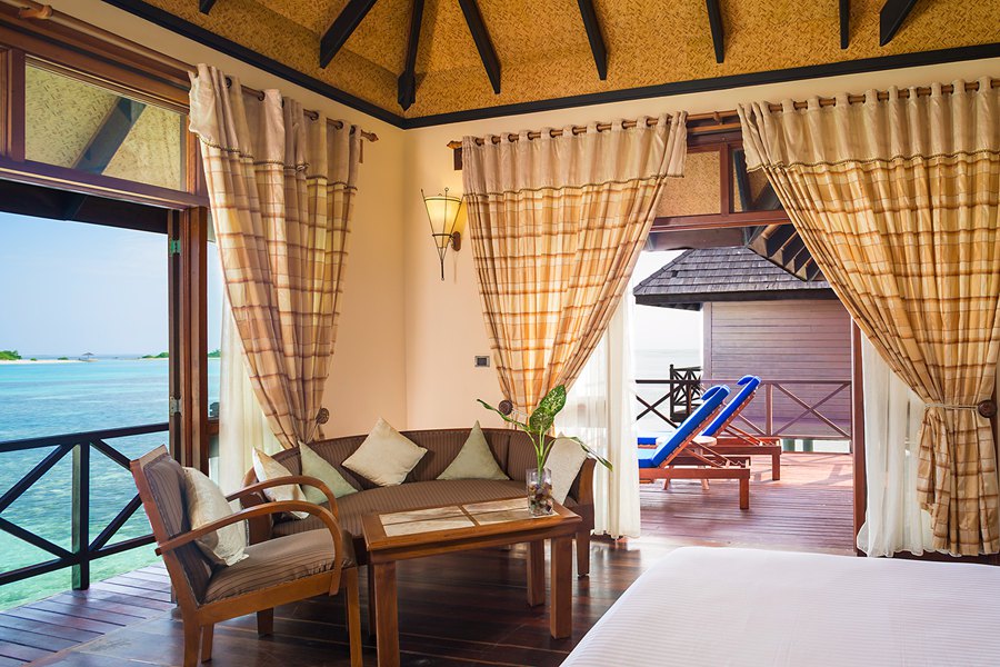 双鱼 - 豪华水上别墅图片2 - Sun Siyam Olhuveli Deluxe Water Villa Photo 2