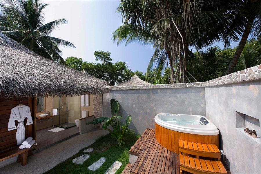 库拉玛蒂 - 沙滩小屋图片3 - Kuramathi Resort Maldives Beach Bungalow Photo 3