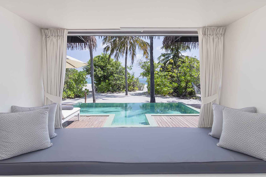 诺库 - 日落沙滩泳池别墅 图片2 - Noku Maldives Beach Sunset Pool Villa Photo 2