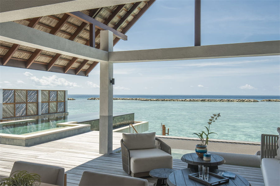 四季兰达吉拉瓦鲁 - 日出/日落水上泳池别墅图片2 - Four Seasons Landaa Giraavaru Sunrise/Sunset Water Villa With Pool Photo 2