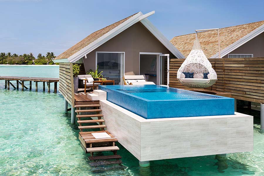 南丽世 - 浪漫水上泳池别墅图片1 - LUX* South Ari Atoll,Maldives Romantic Pool Water Villa Photo 1