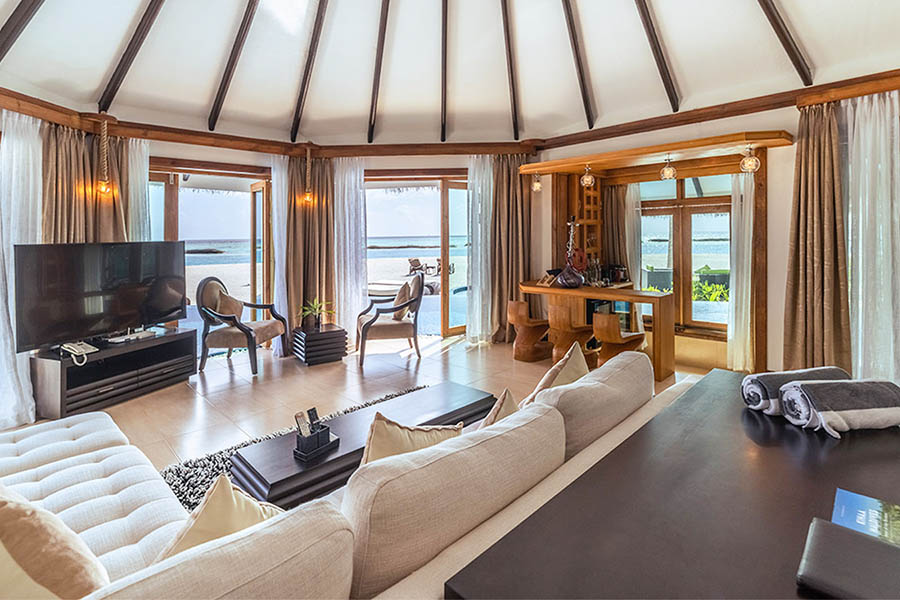 吉哈岛 - 三卧皇家无边泳池套房图片2 - Kihaa Maldives Three-bedroom Royal Beach Suite With Inifnity Pool Photo 2