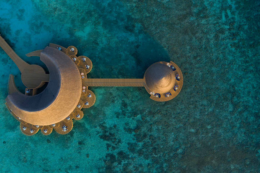 翡翠法鲁富士 - 地中海水上餐厅图片3 - Emerald Faarufushi Resort & Spa Mediterraneo Restaurant Photo 3