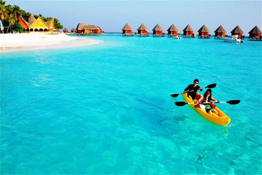 蓝色美人蕉 - 水上活动图片1 - Thulhagiri Island Resort  Water Sports Photo 1