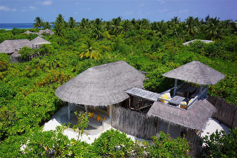 六善拉姆 - 海洋沙滩泳池别墅图片1 - Six Senses Latitude Laamu Ocean Beach Villa with Pool Photo 1