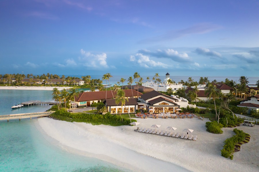 硬石 - 咖啡吧（硬石）图片2 - Hard Rock Hotel Maldives Cafe Aerial Photo 2