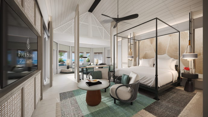 四季库达呼拉 - 三卧库达庄园图片3 - Four Seasons Resort Maldives at Kuda Hura Three-Bedroom Kuda Estate Photo 3