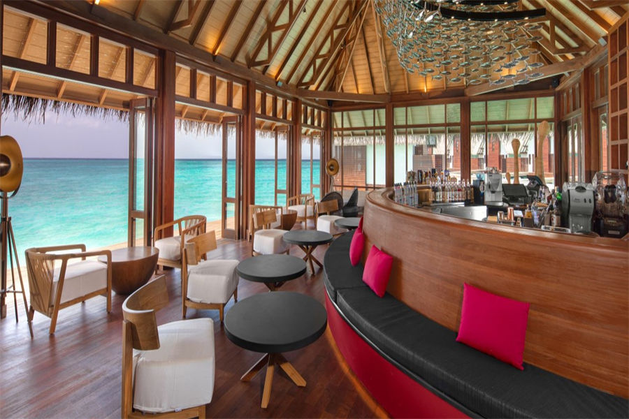 瑰宝 - 专属泻湖酒吧图片1 - Heritance Aarah Maldives Luxury Resort Falhu Bar Photo 1